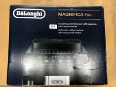 DELONGHI MAGNIFICA EVO BEAN TO CUP COFFEE MACHINE.: LOCATION - G RACK