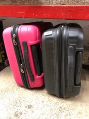 QUANTITY OF ITEMS TO INCLUDE PINK AMERICAN TOURISTER SMALL CASE: LOCATION - G RACK