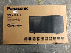 PANASONIC NN-CT56JB BLACK CONVECTION GRILL MICROWAVE OVEN: LOCATION - H RACK