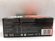 WARRIOR RAW PROTEIN FLAPJACKS – 12 BARS X 75G EACH – PACKED WITH 20G OF PROTEIN – LOW SUGAR, HIGH IN FIBRE (SALTED CARAMEL). - BEST BEFORE JULY 2024: LOCATION - H RACK