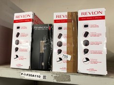 QUANTITY OF ITEMS TO INCLUDE REVLON ONE-STEP HAIR DRYER AND VOLUMISER FOR MID TO LONG HAIR (ONE-STEP, 2-IN-1 STYLING TOOL, IONIC AND CERAMIC TECHNOLOGY, UNIQUE OVAL DESIGN) RVDR5222: LOCATION - H RAC