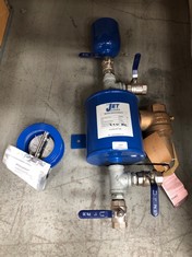 QUANTITY OF ASSORTED PLUMBING ITEMS TO INCLUDE NABIC SAFETY VALVE FIG 542 50MM 3.5 BAR: LOCATION - BACK RACK(COLLECTION OR OPTIONAL DELIVERY AVAILABLE)