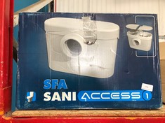 SFA SANI ACCESS 1 MACERATOR PUMP WITH EASY ACCESS: LOCATION - BACK RACK(COLLECTION OR OPTIONAL DELIVERY AVAILABLE)