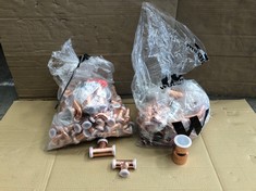 QUANTITY OF ASSORTED PLUMBING ITEMS TO INCLUDE MPS CU 60304 90D STREET ELBOW 22: LOCATION - BACK TABLES(COLLECTION OR OPTIONAL DELIVERY AVAILABLE)