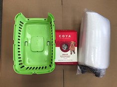 PALLET OF PET ITEMS TO INCLUDE COYA BEEF FREEZE DRIED RAW PET FOOD 750G: LOCATION - FRONT FLOOR(COLLECTION OR OPTIONAL DELIVERY AVAILABLE)