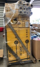 PALLET OF PLUMBING ITEMS TO INCLUDE G FOILED INSUL H&V 1.2MX 35X25MM: LOCATION - FRONT FLOOR(COLLECTION OR OPTIONAL DELIVERY AVAILABLE)