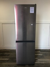 HAIER GREY FRIDGE FREEZER : LOCATION - FRONT FLOOR(COLLECTION OR OPTIONAL DELIVERY AVAILABLE)