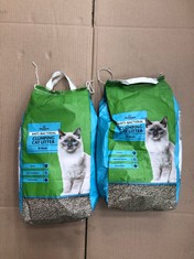 PALLET OF ANTI BACTERIAL CLUMPING CAT LITTER: LOCATION - BACK FLOOR(COLLECTION OR OPTIONAL DELIVERY AVAILABLE)