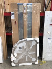 QUANTITY OF ASSORTED PLUMBING ITEMS TO INCLUDE WETROOM GLASS PANEL : LOCATION - SIDE RACK(COLLECTION OR OPTIONAL DELIVERY AVAILABLE)