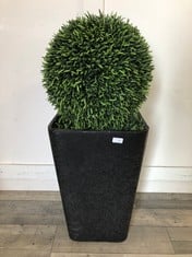 OUTDOOR DECORATIVE FAUX PLANTER BUSH: LOCATION - FRONT FLOOR(COLLECTION OR OPTIONAL DELIVERY AVAILABLE)