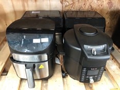 QUANTITY OF ASSORTED KITCHEN ITEMS TO INCLUDE INSTANT POT PRESSURE COOKER & AIR FRYER MODEL SLCO65001: LOCATION - SIDE RACK(COLLECTION OR OPTIONAL DELIVERY AVAILABLE)