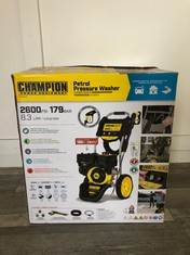 CHAMPION POWER EQUIPMENT PETROL POWERED PRESSURE WASHER: LOCATION - FRONT FLOOR(COLLECTION OR OPTIONAL DELIVERY AVAILABLE)