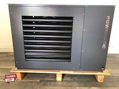 LX 69.8KW POWERMATIC UNIT HEATER ERP 2021 F/BLOW RRP £2203: LOCATION - FRONT FLOOR(COLLECTION OR OPTIONAL DELIVERY AVAILABLE)