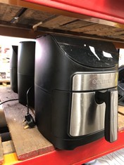 QUANTITY OF AIR FRYERS TO INCLUDE GOURMIA 1 DOOR AIR FRYER: LOCATION - SIDE RACK(COLLECTION OR OPTIONAL DELIVERY AVAILABLE)