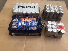 QUANTITY OF FOOD AND DRINK TO INCLUDE IRN BRU NO SUGAR ENERGY 12X500ML -SOME ITEMS  MAY BE PAST BEST BEFORE: LOCATION - MIDDLE FLOOR(COLLECTION OR OPTIONAL DELIVERY AVAILABLE)