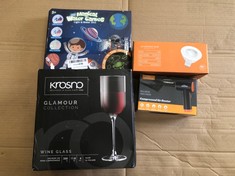 PALLET OF HOME ITEMS TO INCLUDE KROSNO GLAMOUR COLLECTION WINE GLASS: LOCATION - MIDDLE FLOOR(COLLECTION OR OPTIONAL DELIVERY AVAILABLE)