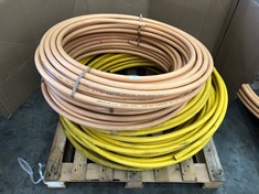 QUANTITY OF VARIOUES LENTH COPPER TUBING KUTERLEX EN1057-R220: LOCATION - FRONT FLOOR(COLLECTION OR OPTIONAL DELIVERY AVAILABLE)