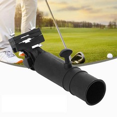 21 X WMLBK UNIVERSAL BLACK GOLF UMBRELLA HOLDER-TROLLEY CART ADJUSTABLE GOLF UMBRELLA HOLDER FOR ALL GOLF CART HANDLES - TOTAL RRP £173: LOCATION - RACK A