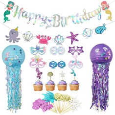 QUANTITY OF ASSORTED ITEMS TO INCLUDE PARTY DECORATION: LOCATION - RACK B