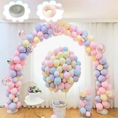 QUANTITY OF ASSORTED ITEMS TO INCLUDE 100 PCS PARTY PASTEL BALLOONS ASSORTED COLOUR 10 INCHES 8 KINDS COLOR BALLOONS,FOR VARIOUS HOLIDAYS/WEDDINGS/BIRTHDAY PARTY DECORATION , MULTICOLOURED : LOCATION