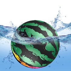 23 X 9 INCH BEACH BALLS - INFLATABLE BEACH BALL, INFLATABLE WATER BALL, WATERMELON BEACH BALLS WITH AIR PUMP BULK, SWIMMING POOL, WATER TOYS BEACH TOYS FOR POOL GAMES, POOL TOY, SUMMER BEACH , PINK