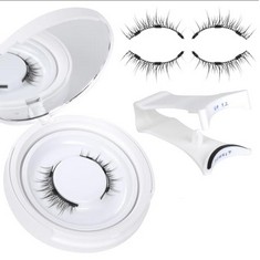 QUANTITY OF ITEMS TO INCLUDE  MAGNETIC EYELASHES CAT EYE LASHES FALSE EYELASHES MAGNETIC LASHES NATURAL LOOK WITH APPLICATOR REUSABLE NO GLUE OR LINER NEEDED SOFT MAGNETIC FAKE EYELASHES , MAGNETIC E