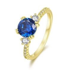 QUANTITY OF ASSORTED ITEMS TO INCLUDE LADIES RING BLUE CUBIC ZIRCONIA MULTE-SIZE RRP £329: LOCATION - RACK C