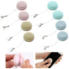 49 X 8PCS MACARON PHONE SCREEN CLEANER, MOBILE PHONE SCREEN WIPE, MACARON COMPUTER SCREEN CLEANER WIPE, REUSABLE CLEANING WIPE GLASSES CLEANER CLOTH ELECTRONIC DEVICES PHONE SCREEN CLEANING TOOLS - T