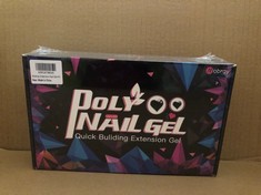 7 X POLY NAIL GEL : LOCATION - RACK D