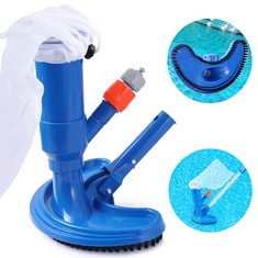 QUANTITY OF ASSORTED ITEMS TO INCLUDE POOL VACUUM CLEANER BRUSHES HEAD POOL CLEANING KIT VACUUM FOR SWIMMING POOL BATHING POOL GARDEN POOL AND SPA JET VACUUM BRUSH POOL CLEANING TOOL UNDERWATER CLEAN