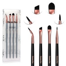 29 X EYELINER BRUSH EYEBROW BRUSH EYESHADOW BRUSH SET EYE MAKEUP BRUSHES WITH PREMIUM WOODEN HANDLES EYEBROW ANGLED EYELINER BRUSH FOR EYESHADOW, EYEBROW, EYELINERS PERFECT EYE BRUSH SET - TOTAL RRP