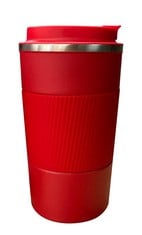 20 X UTROWAT TRAVEL MUG FOR HOT & COLD DRINKS INSULATED COFFEE MUG DOUBLE WALLED THERMAL MUG, PORTABLE & REUSABLE COFFEE CUP WITH VACUUM INSULATION ECO-FRIENDLY CUP FOR COFFEE,TEA 510ML , RED  - TOTA