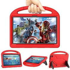 QUANTITY OF ASSORTED ITEMS TO INCLUDE KIDS CASE FOR 11 INCH TABLET, LIGHTWEIGHT SHOCKPROOF COVER WITH HANDLE KICKSTAND, NOT FIT LENOVO IPAD, SAMSUNG - RED RRP £300: LOCATION - RACK E