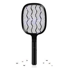 10 X NIGHT CAT FLY KILLER ELECTRIC FLY ZAPPER SWATTER 3000V MOSQUITO BUG WASP INSECT FRUIT FLY KILLER ZAPPER SWAT BAT RACKET TRAP INDOOR USB C RECHARGEABLE - TOTAL RRP £133: LOCATION - RACK F