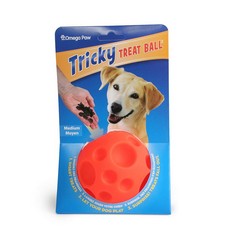 20 X OMEGA PAW TRICKY TREAT BALL - MEDIUM - TOTAL RRP £150: LOCATION - RACK F