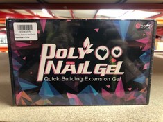 8X POLY NAIL GEL RRP £108: LOCATION - RACK F