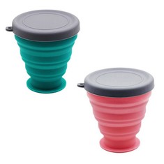 QUANTITY OF ASSORTED ITEMS TO INCLUDE RCIALRH 2 PCS SILICONE FOLDABLE CUPS WITH PLASTIC SEALING LID COLLAPSIBLE TRAVEL CUP PORTABLE COFFEE MUG EXPANDABLE DRINKING GLASSES SET FOR OUTDOOR CAMPING HIKI