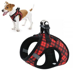 41 X PLUTUS PET NO PULL STEP-IN DOG HARNESS, ADJUSTABLE REFLECTIVE SOFT DOG HARNESS, BREATHABLE DOG VEST HARNESS FOR CATS PUPPY AND SMALL MEDIUM DOGS, XS, BLACK  - TOTAL RRP £273: LOCATION - RACK F