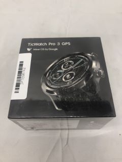 TICWATCH PRO 3 GPS SMARTWATCH (RRP £299): MODEL NO WH12018 (SEALED UNIT) [JPTE60742]:: LOCATION - N3