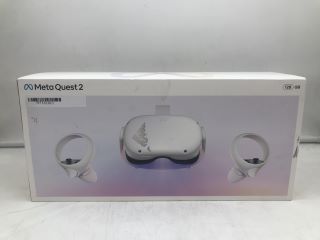 META QUEST 2 128GB VR HEADSET: (RRP £200) MODEL NO KW49CM  [JPTE61813]: LOCATION - P1