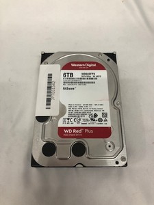 WESTERN DIGITAL 6TB 3.5" SATA HDD: MODEL NO WD60EFPX-68C5ZN0  [JPTE61542]: LOCATION - A3