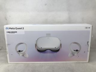 META QUEST 2 128GB VR HEADSET: (RRP £200) MODEL NO KW49CM  [JPTE61834]: LOCATION - P1