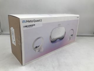 META QUEST 2 128GB VR HEADSET: (RRP £200) MODEL NO KW49CM: LOCATION - P1