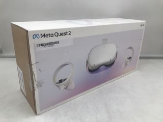 META QUEST 2 128GB VR HEADSET: (RRP £200) MODEL NO KW49CM  [JPTE61853]: LOCATION - P1