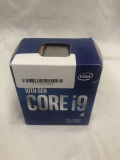 INTEL 10TH INTEL CORE I9-10900 CPU: MODEL NO LGA1200  [JPTE61840]: LOCATION - Q1