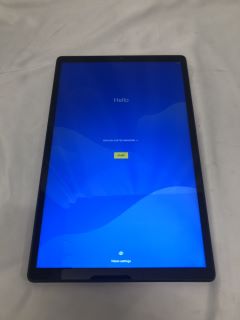 LENOVO TAB M10 FHD PLUS  TABLET WITH WIFI: MODEL NO TB-X606F  [JPTE61987]: LOCATION - Q3