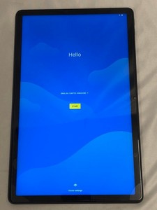 LENOVO TAB P11 PLUS, 11", OCTACORE ANDROID 128GB+6GB RAM TABLET WITH WIFI (RRP - £270): MODEL NO ZA940141GB  [JPTE61751]: LOCATION - A4