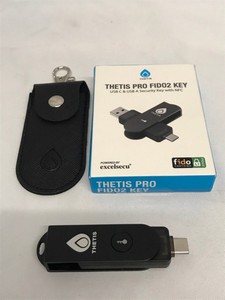 X10 ASSORTED FIDO2 SECURITY KEYS TO INCLUDE THETIS PRO FIDO 2 KEY USB C & A SECURITY KEY WITH NFC .  [JPTE59348]: LOCATION - F4