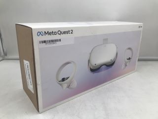 META QUEST 2 128GB VR HEADSET: MODEL NO KW49CM (RRP £200) [JPTE61841]: LOCATION - G2