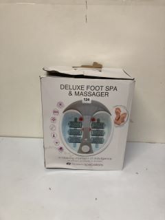 DELUXE FOOT SPA & MASSAGER